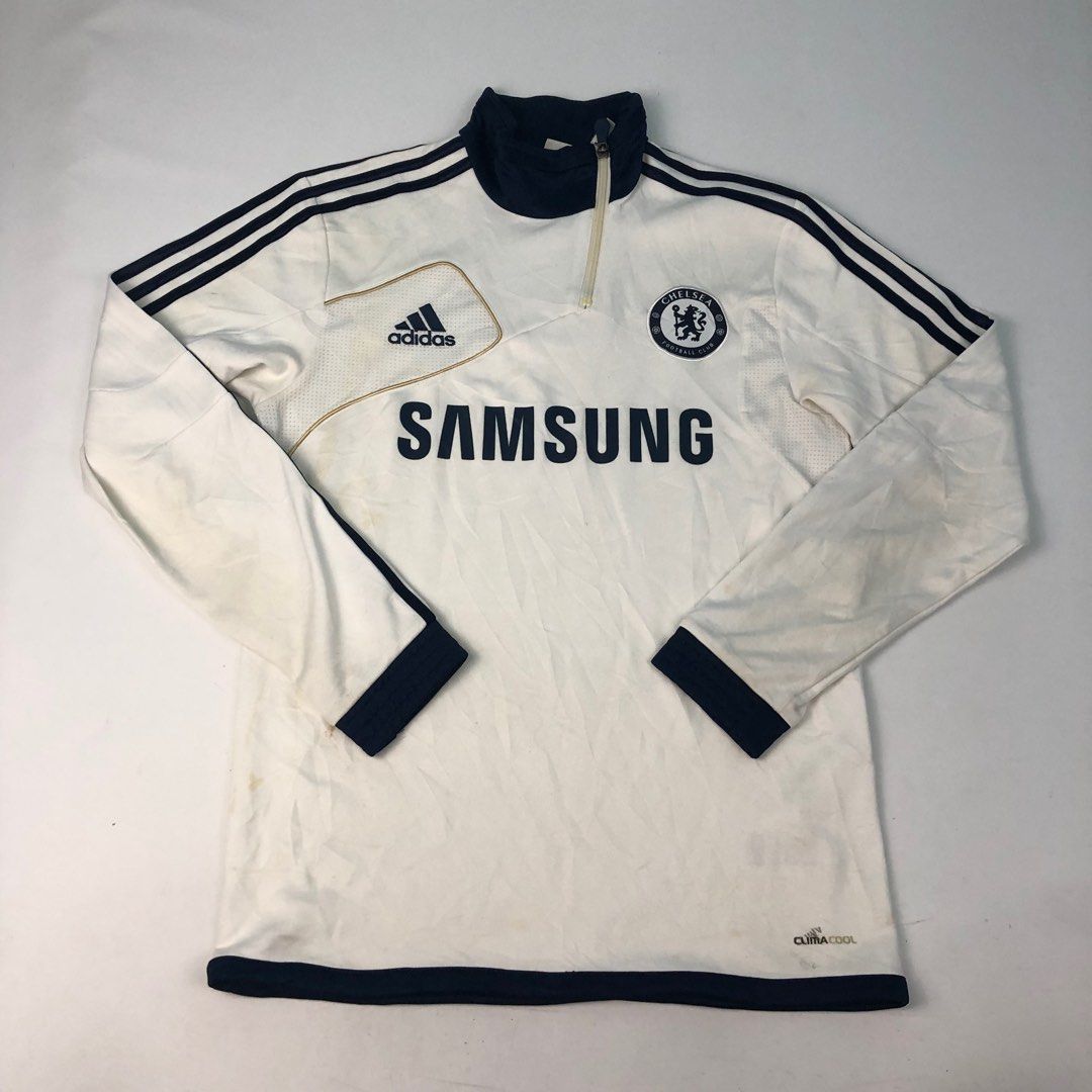 Adidas Chelsea long sleeve Jersey Men s Fashion Coats Jackets