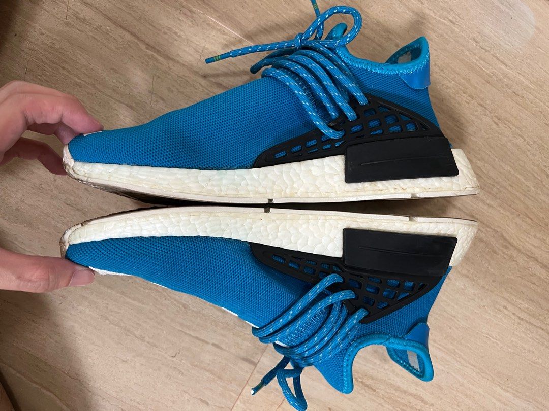 Pharrell X Adidas Nmd Human Race - Shale Blue