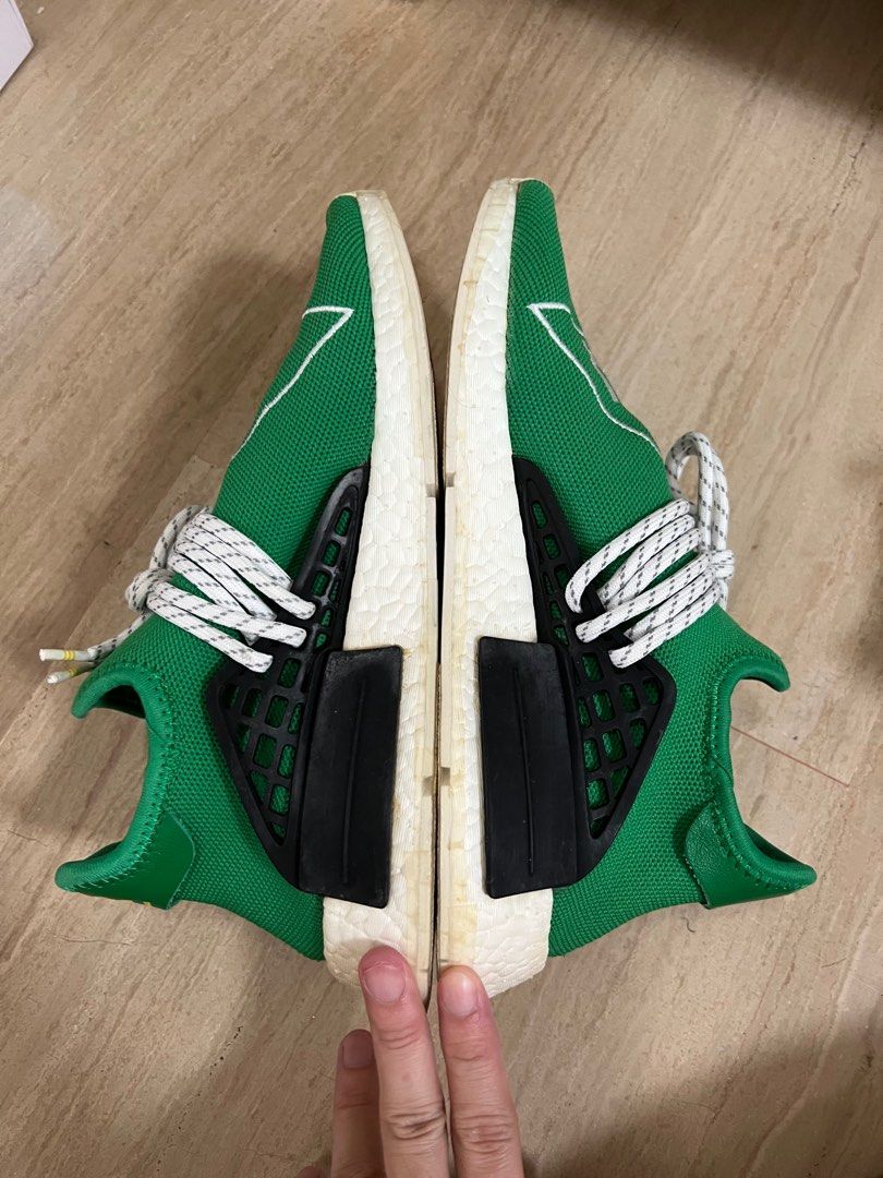 Adidas human sale race nmd green
