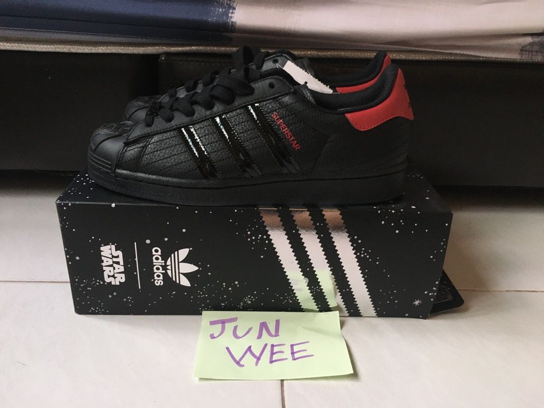 Adidas Superstar Star Wars Darth Vader Men s Fashion Footwear