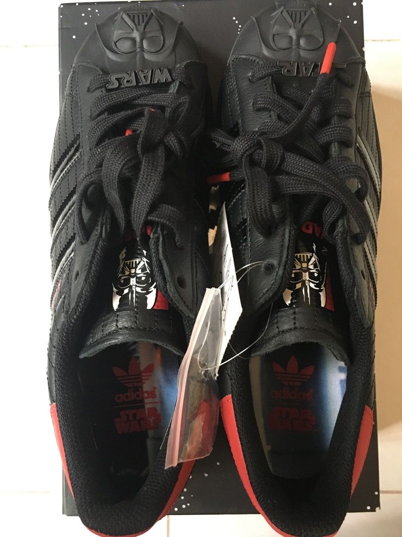 Adidas Superstar Star Wars Darth Vader Men s Fashion Footwear Sneakers on Carousell