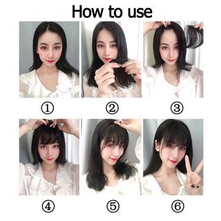 Clip in bangs online philippines