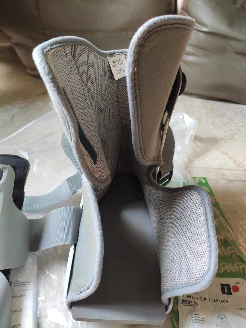 Aircast boots for ankle/foot injury, fractured foot, sprain ankle