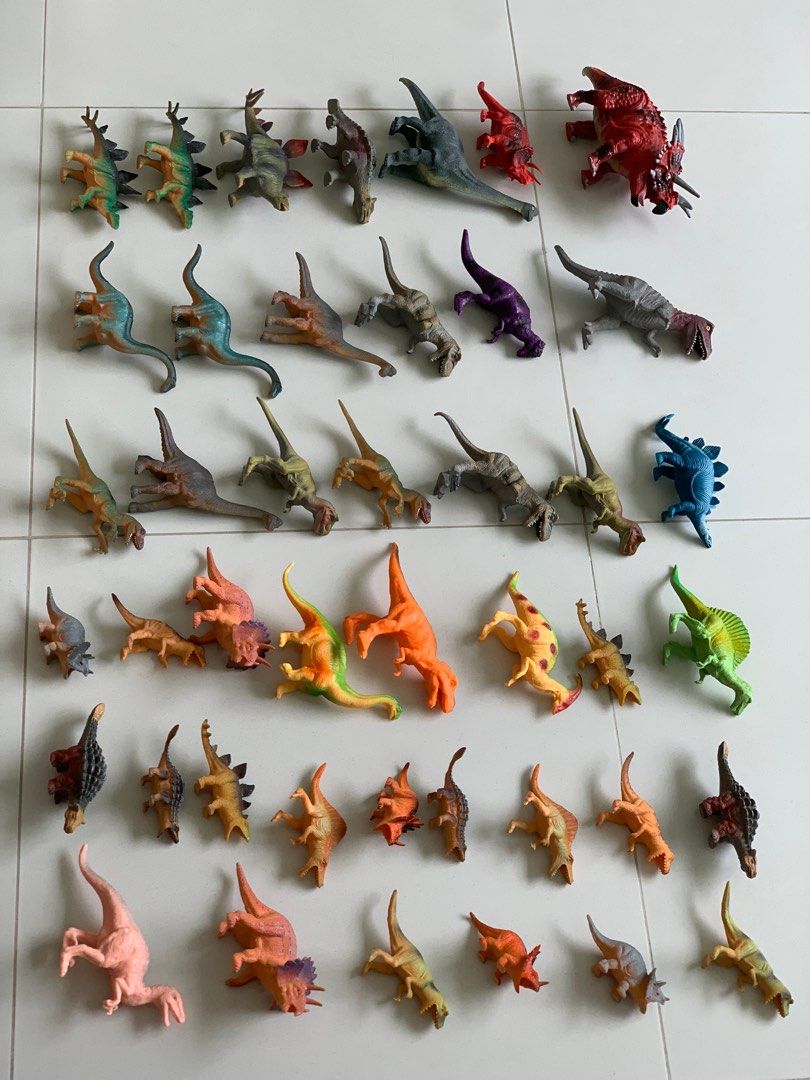 [All for 10] Dinosaur toys figures, Hobbies & Toys, Toys & Games on