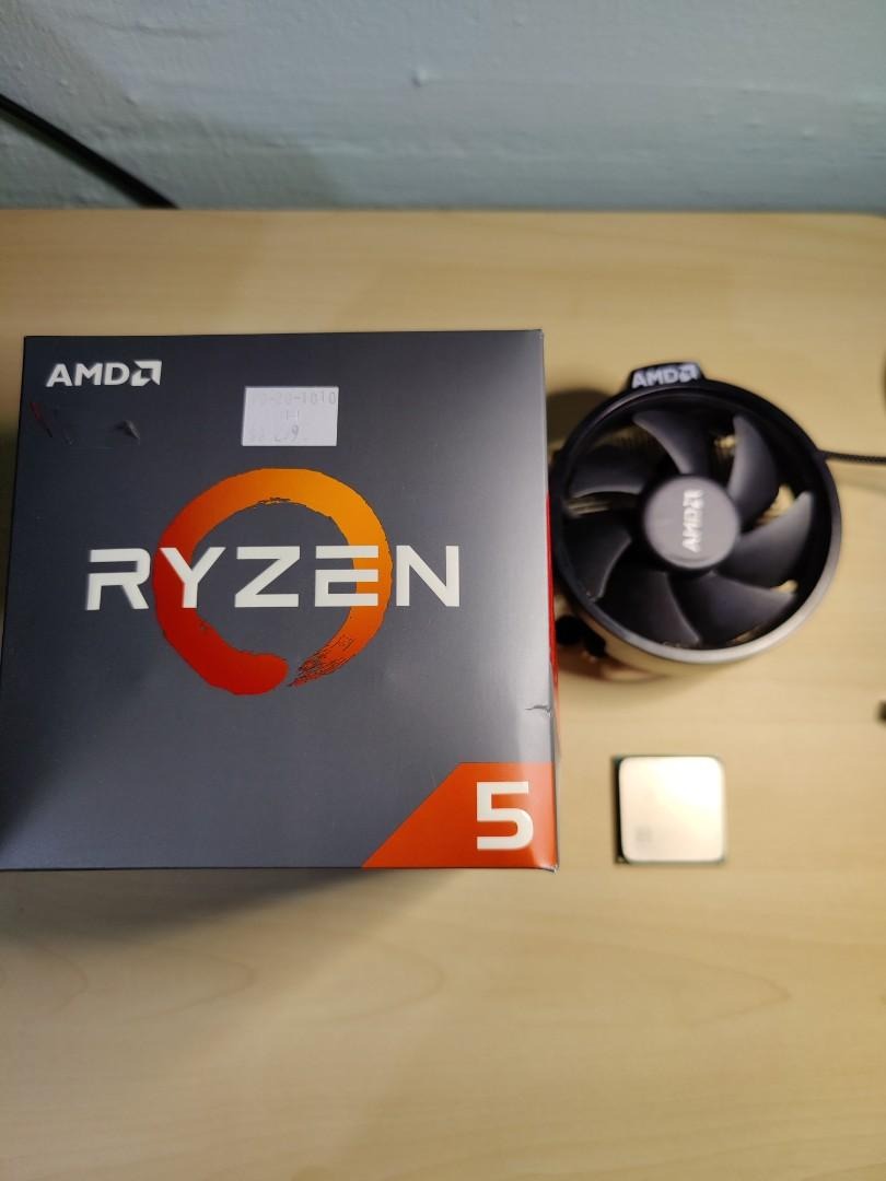 AMD RYZEN 5 2600, Computers & Tech, Parts & Accessories, Computer Parts ...