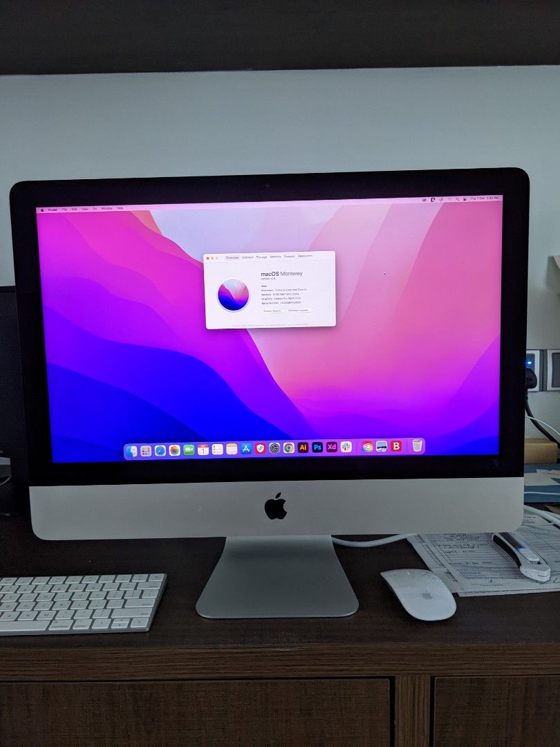 iMac Retina 4K, 21.5  2019 マウス　キーボード.123