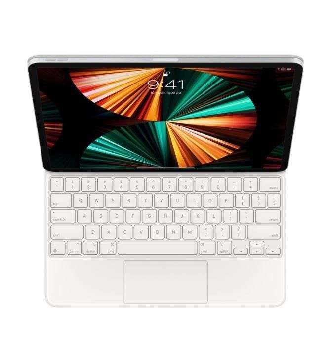 Apple Magic Keyboard iPad Pro 12.9 吋- 白色A2480, 電腦＆科技, 電腦