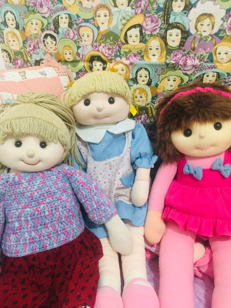 Assorted big rag dolls Hobbies Toys Toys Games on Carousell
