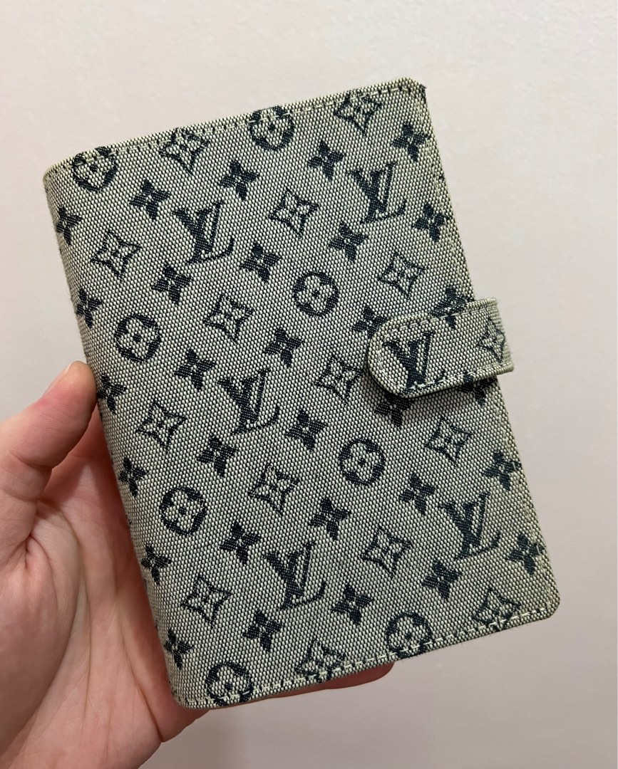 Louis Vuitton Agenda PM Cover, Mini Lin Canvas