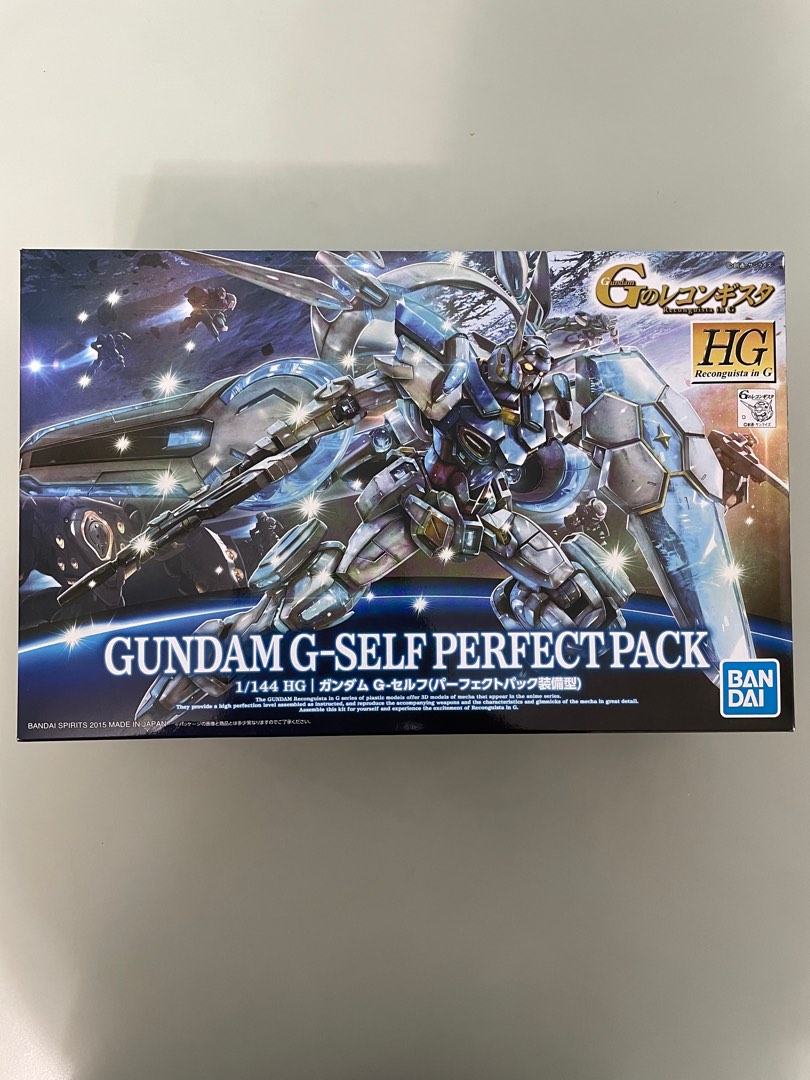 BANDAI HG Gundam G-SELF perfect pack, 興趣及遊戲, 玩具& 遊戲類