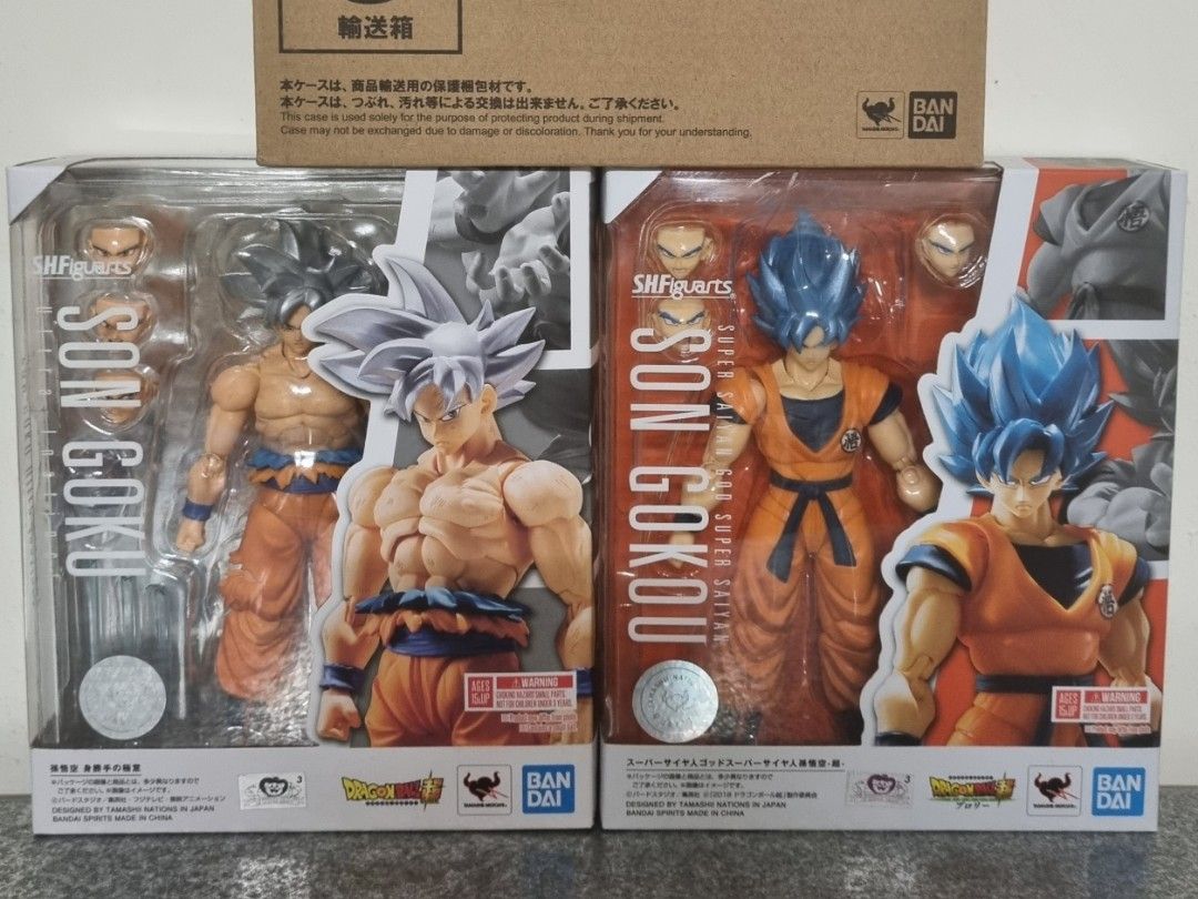 Shf goku ultra instinct demoniacal fit, Hobbies & Toys, Toys