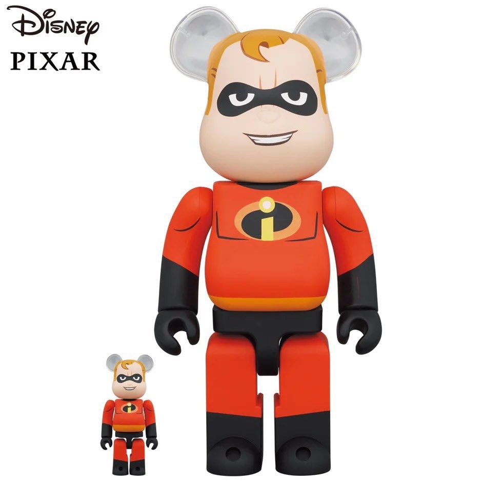 bearbrick mr incredible 400%set, 興趣及遊戲, 玩具& 遊戲類- Carousell