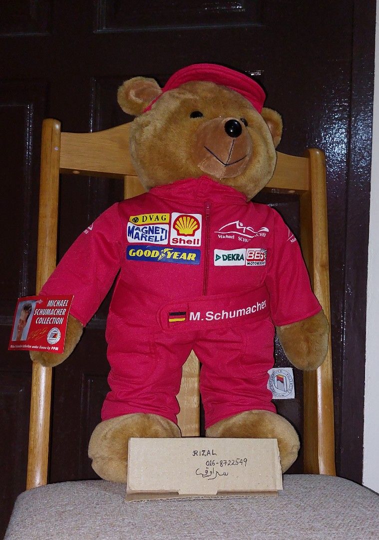 Ferrari teddy bear hotsell