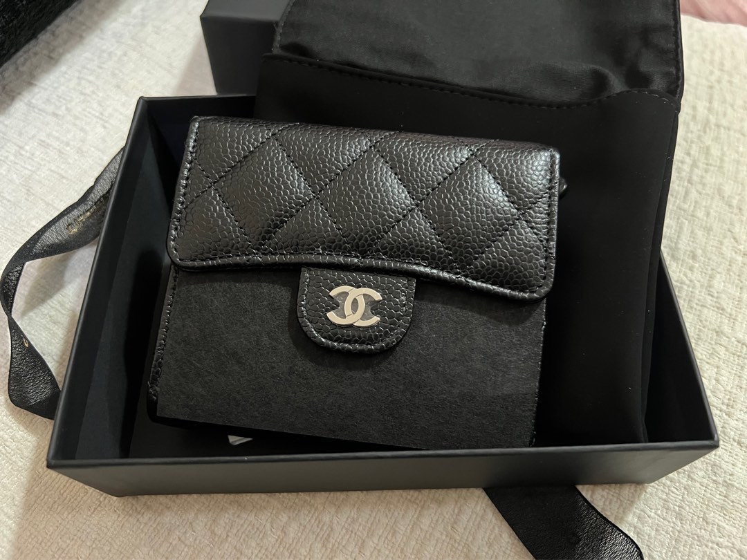 BNIB Chanel Classic Small Flap Wallet, Luxury, Bags & Wallets on Carousell