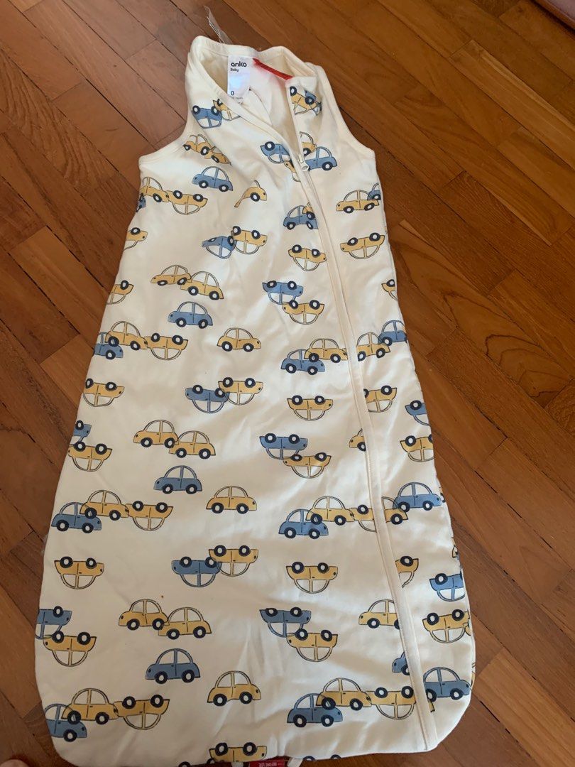 BNWT anko baby sleep sack cars