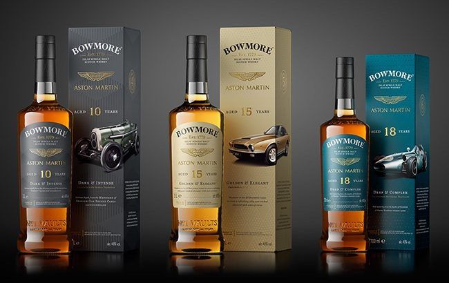 送料込】 【限定品 2本セット】BOWMORE x ASTON MARTIN MARTIN 2本