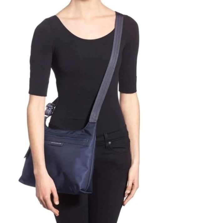 Longchamp le pliage sales neo flat crossbody bag