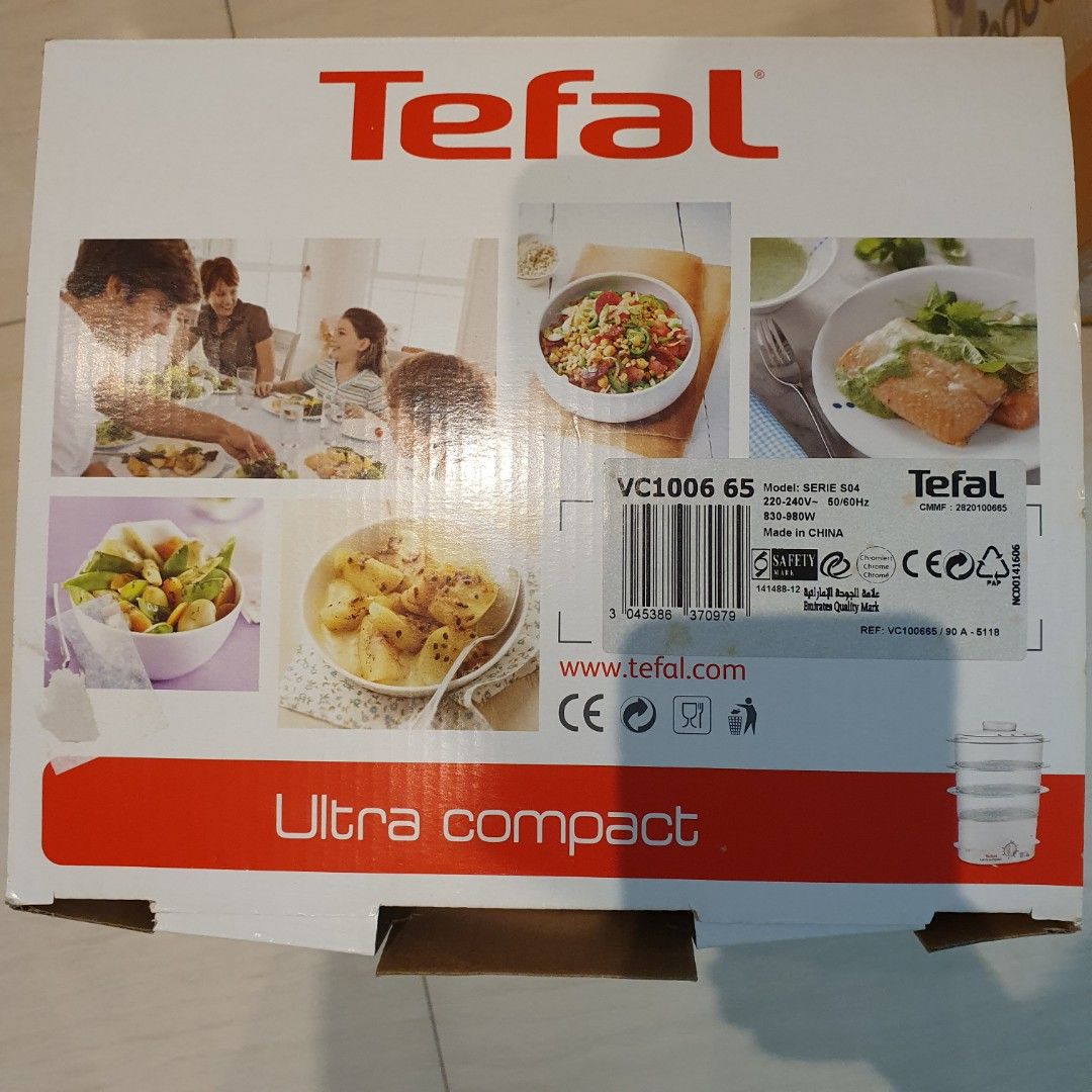 Brand New Tefal Steamer Ultra Compact, TV & Home Appliances, Kitchen