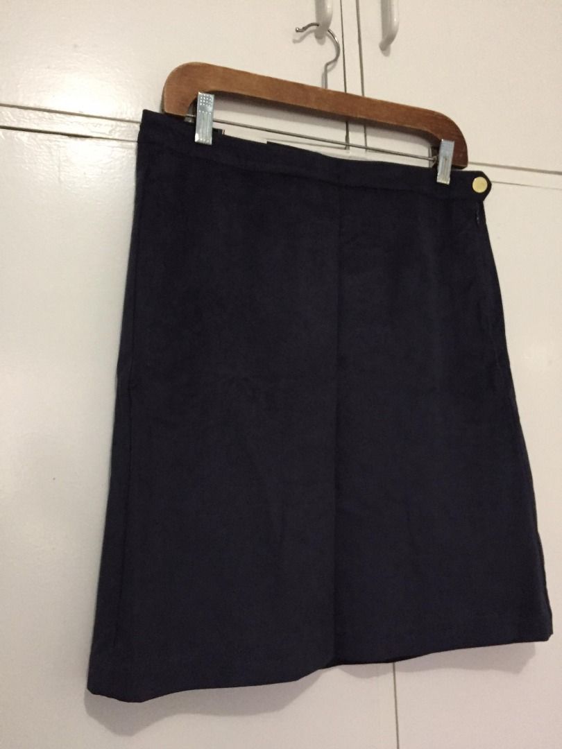 Tommy hilfiger faux suede skirt online