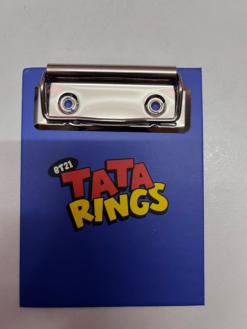 bt21 tata rings notepad, Hobbies & Toys, Stationery & Craft, Stationery ...