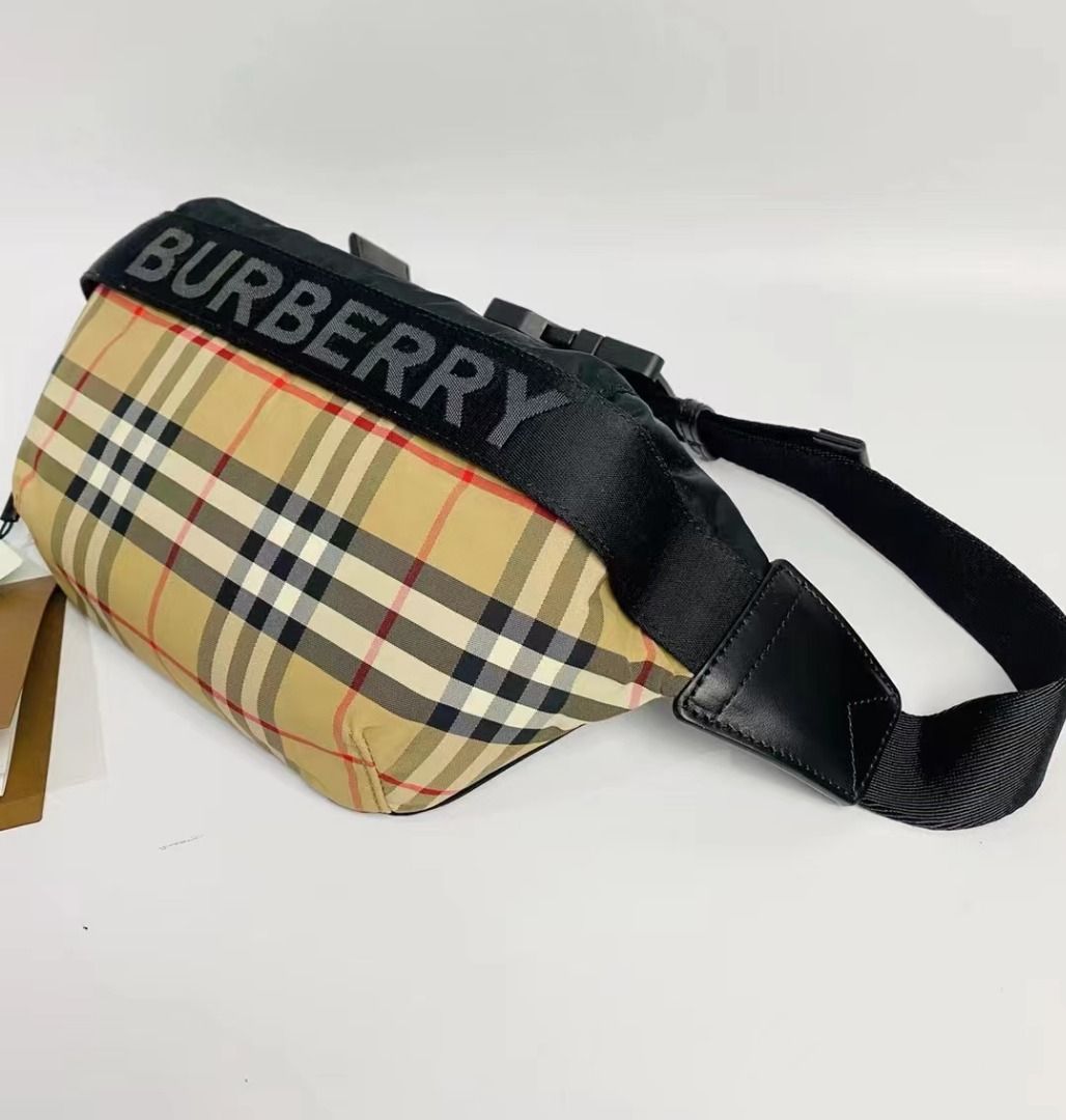 Vintage burberry fanny pack cheap