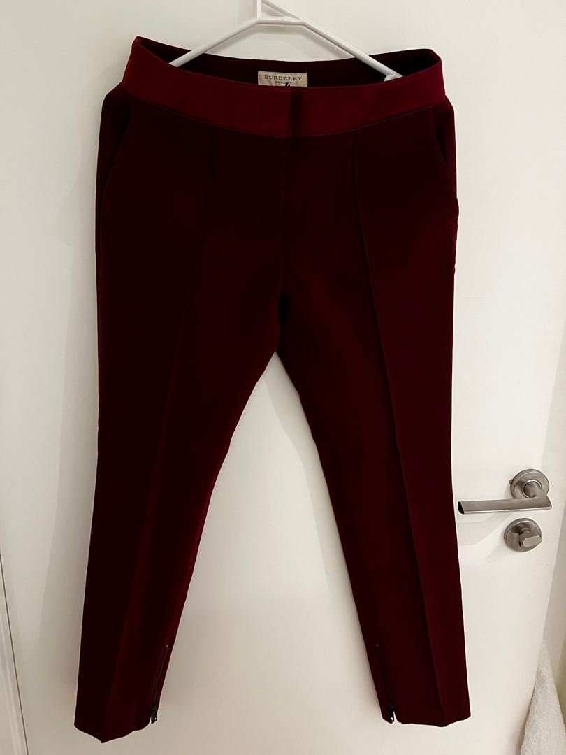 Burberry Tuxedo Pants Women s Fashion Bottoms Other Bottoms on Carousell