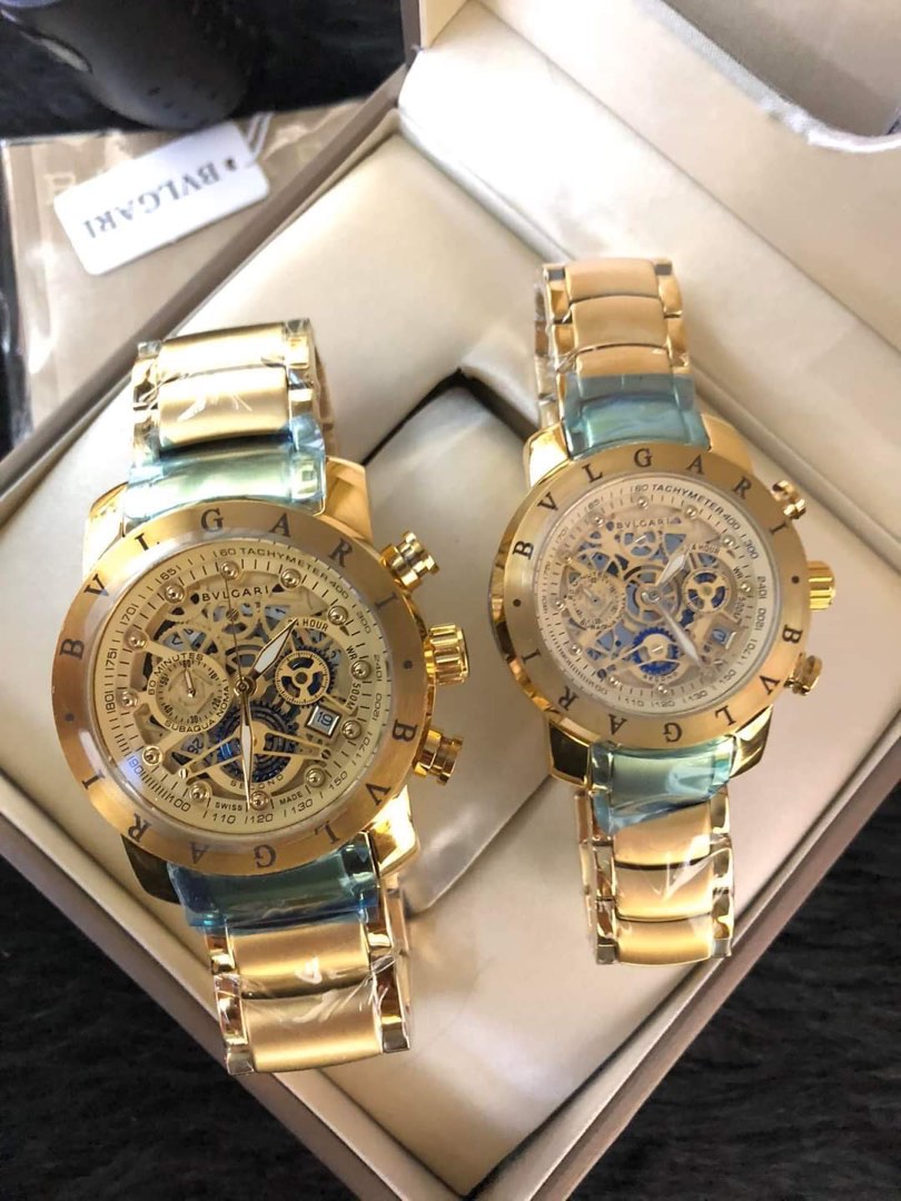 Bvlgari best sale couple watch