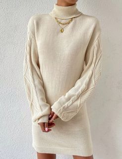 Affordable cable knit sweater For Sale