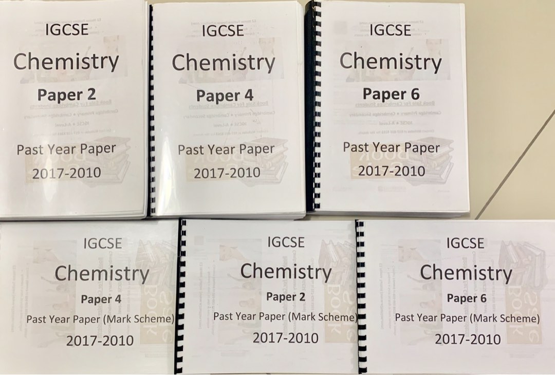 igcse chemistry paper 6