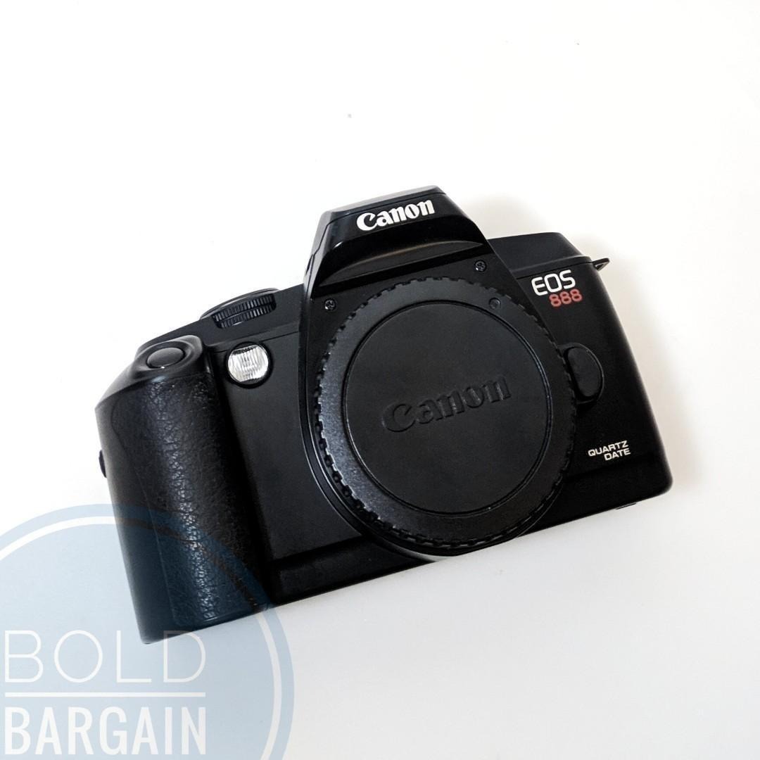 Canon EOS 888 aka EOS 5000 SLR 35mm Film Camera, Photography, Cameras