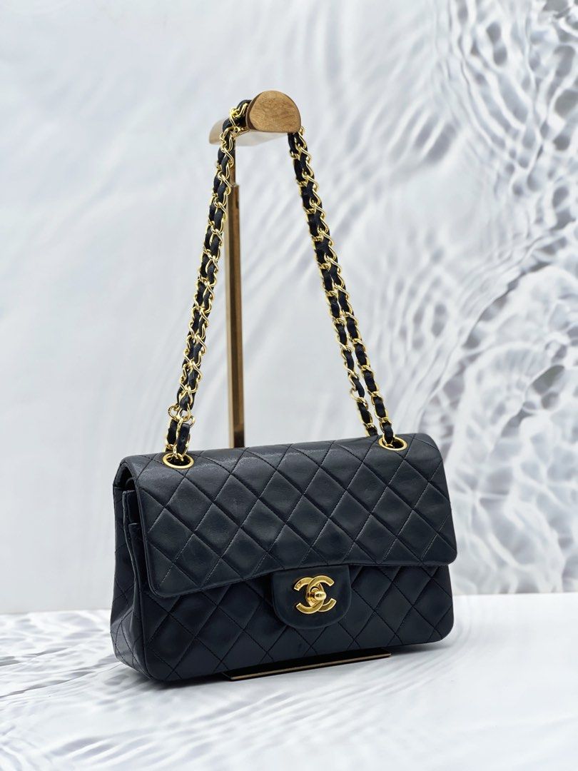 Chanel small classic double flap hotsell bag