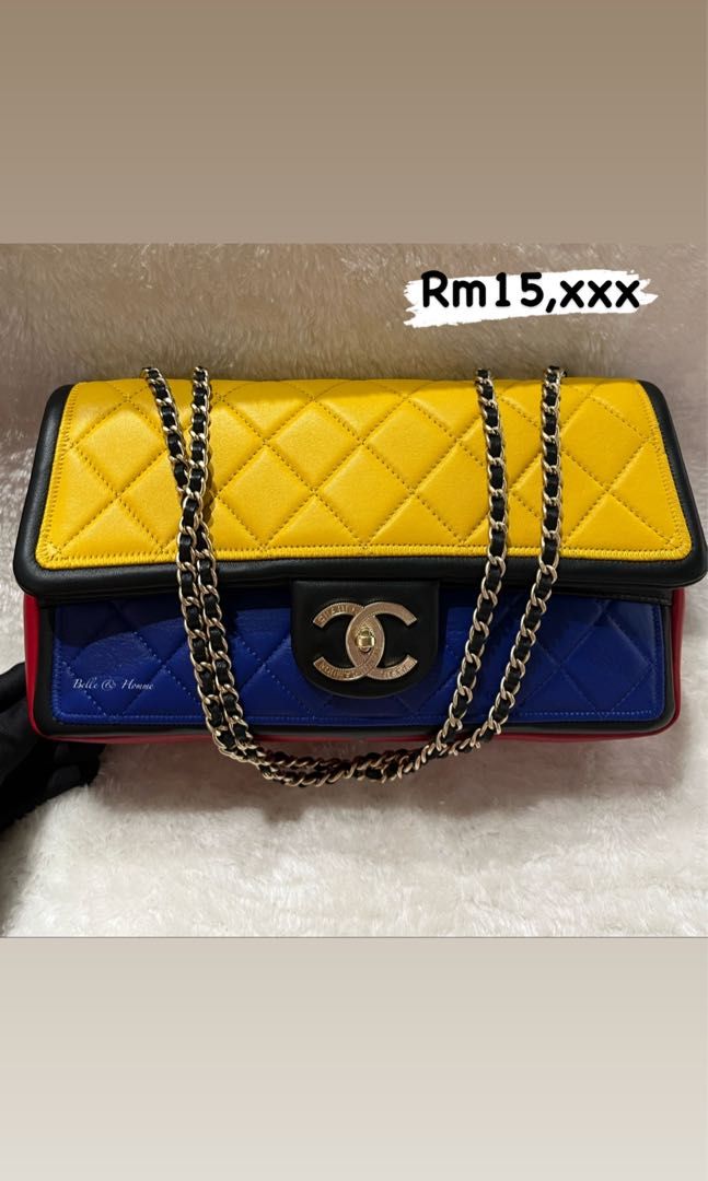Chanel graphic flap bag sale