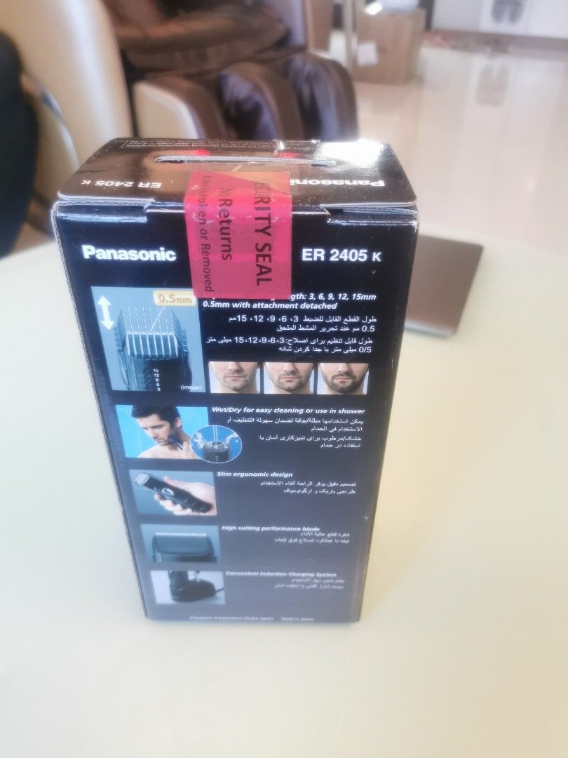 Check out Panasonic Trimmer ER2405 for Body Hair and Beard High