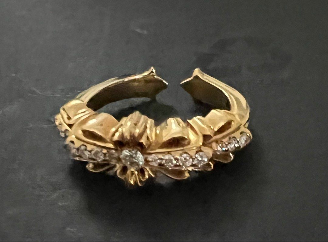 Chrome hearts gold clearance bracelet