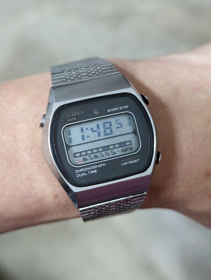 Citizen hotsell lcd watch