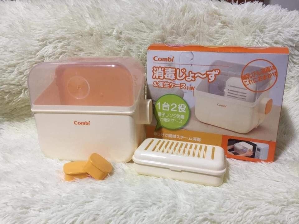 Combi microwave sterilizer nd bottle storage, Babies & Kids, Babies