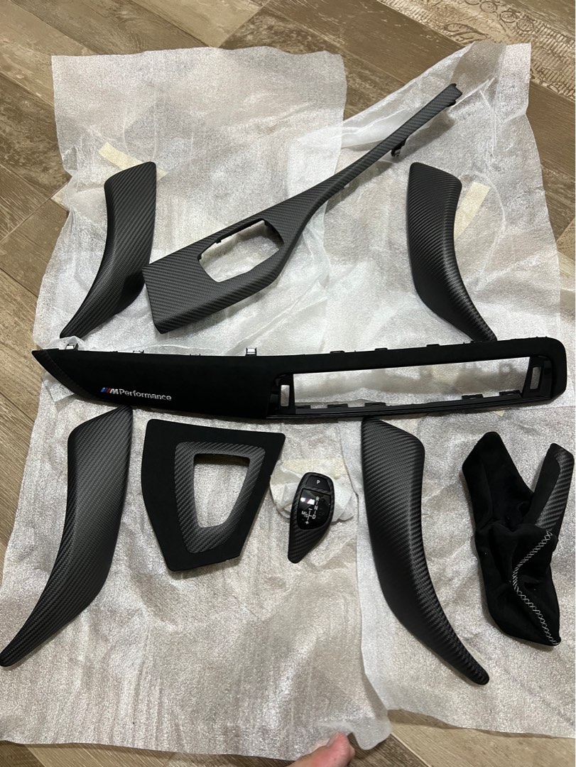 Complete Original M Performance Textured Dry Carbon Interior Trims