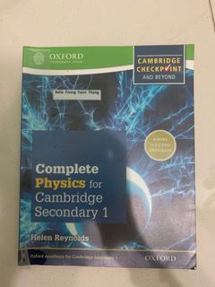 Complete Physics for Cambridge Secondary 1
