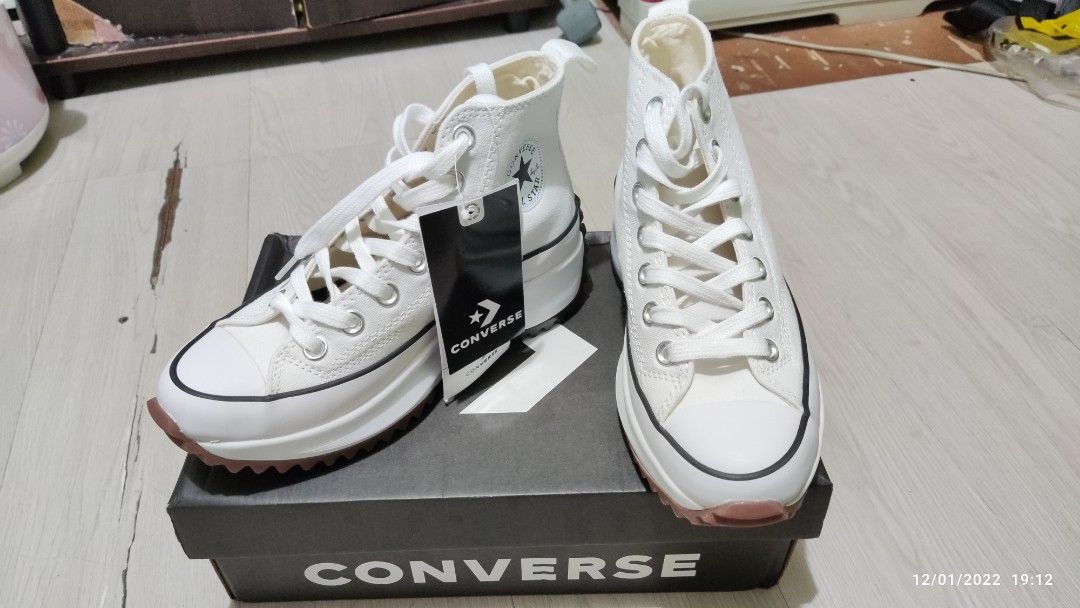 CONVERSE Chuck Taylor Run Star Hike 1970s High Top Canvas Shoes for