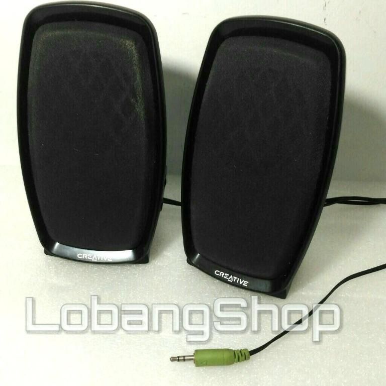 CREATIVE 245 2 Pieces one pair AC Mains Powered Stereo PC