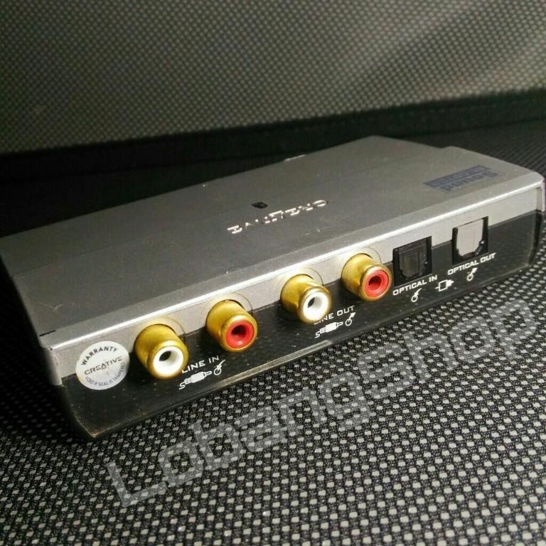 CREATIVE Sound BLASTER MP3+ SB0270 USB External Sound Card Audio System