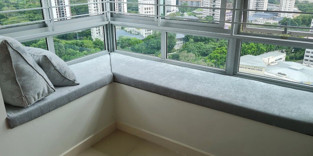 Custom made bay window cushions shop