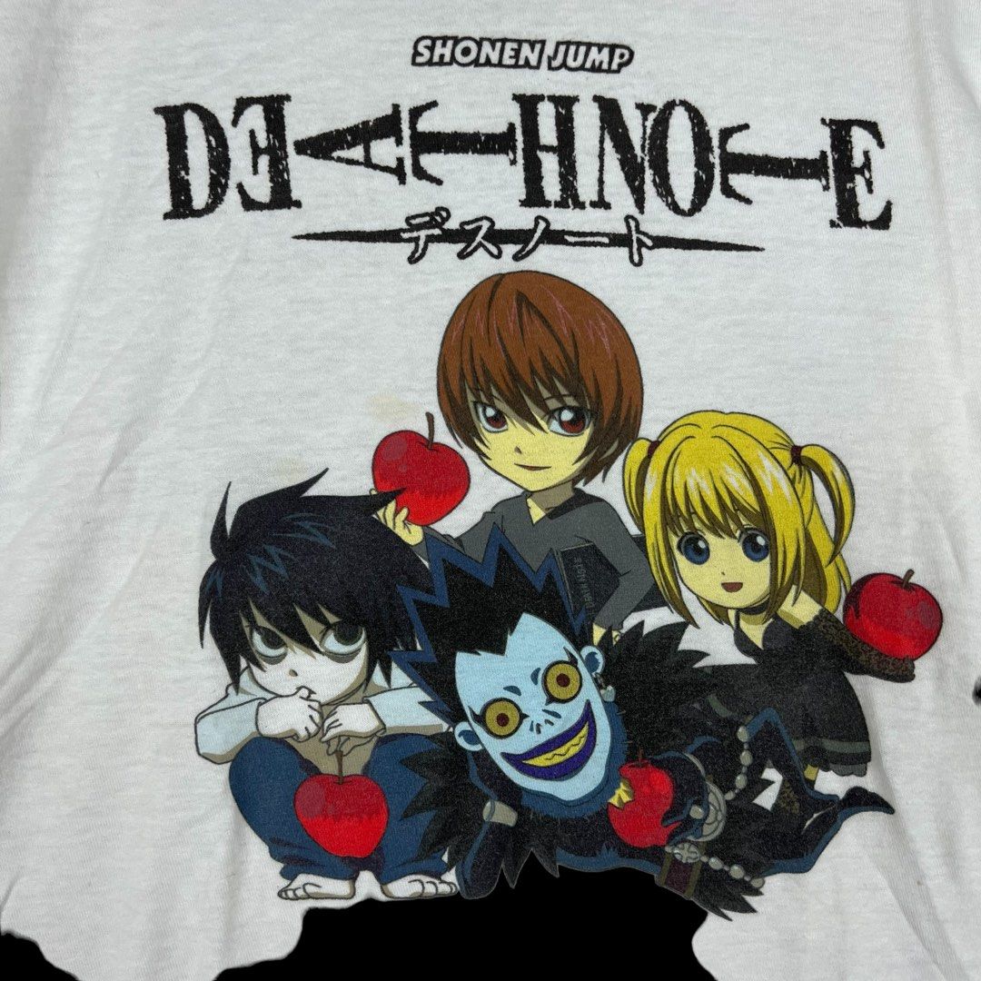 Death Note Tee, Men's Fashion, Tops & Sets, Tshirts & Polo Shirts on ...
