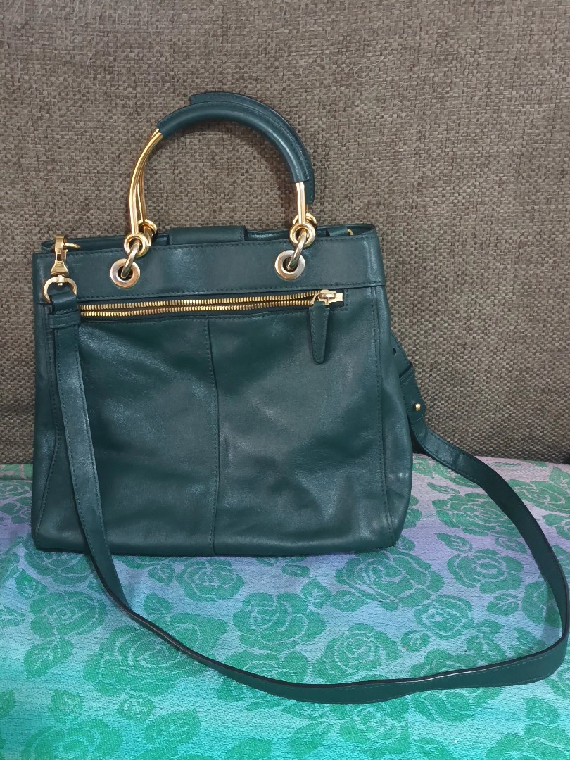 Dissona green crossbody bag, Women's Fashion, Bags & Wallets, Cross ...