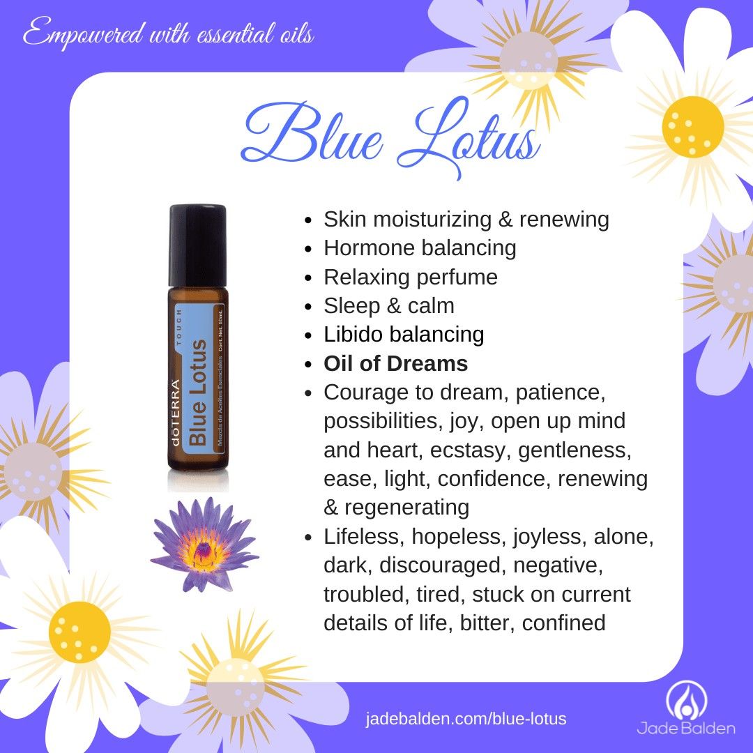 doTERRA Blue Lotus 10ml Touch (Limited Edition)
