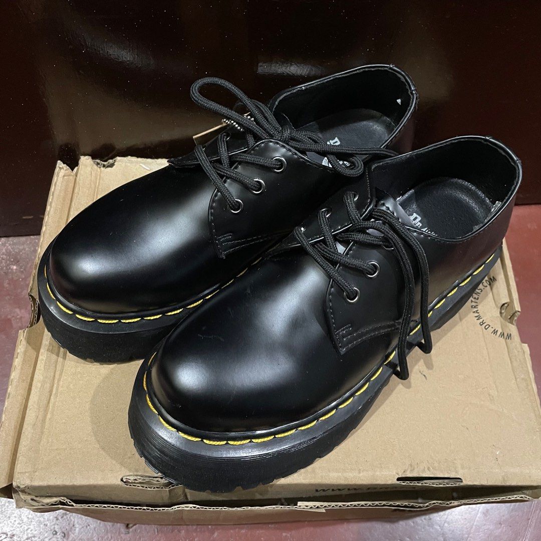 Dr. Martens Air Wair 1461 Thick Bottoms Platform Shoes, Women