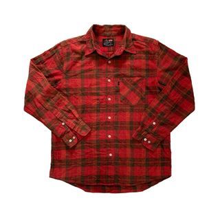EDWIN red plaid shirt