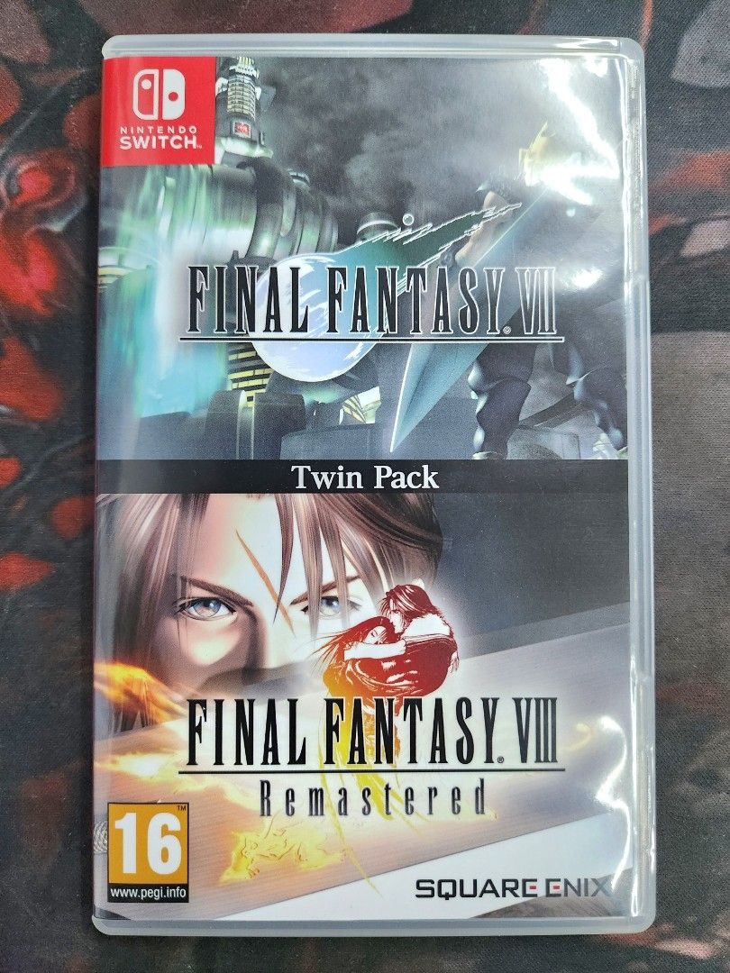 Final Fantasy 7 VII & 8 VIII Twin Pack - Nintendo Switch - New