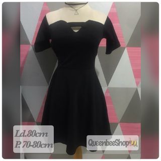 Forever21 Mini Black Dress Hitam