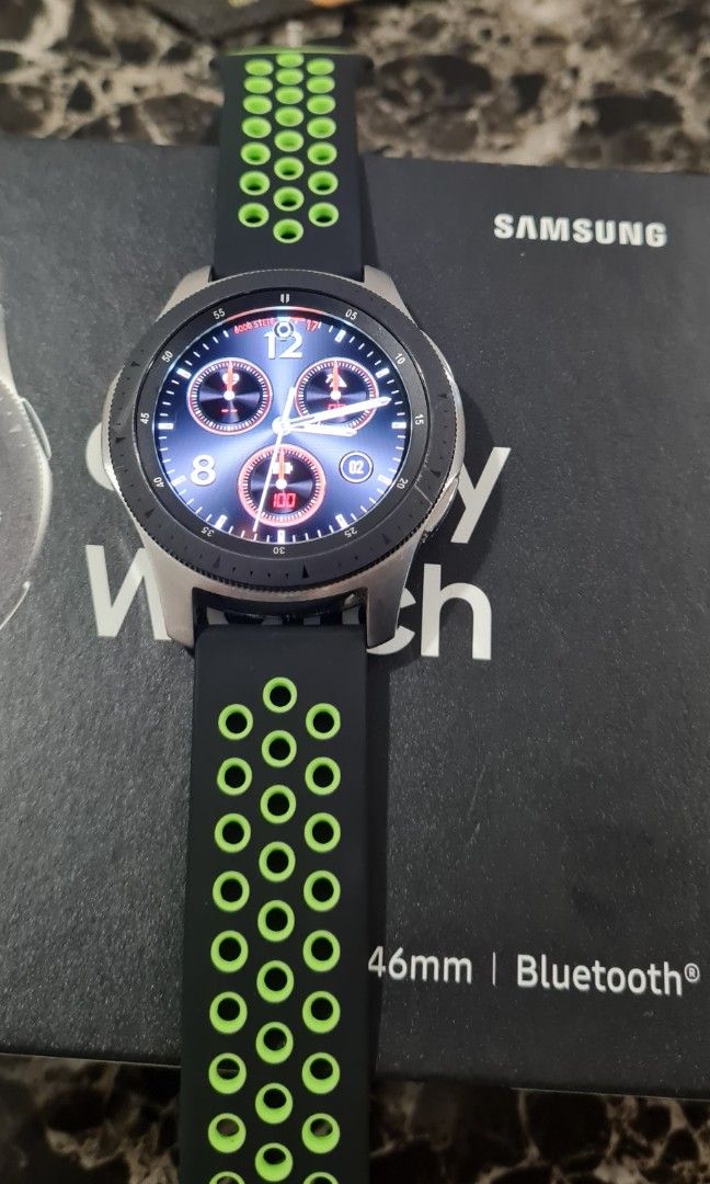 Galaxy Watch 46 mm Silver Men s Fashion Watches Accessories